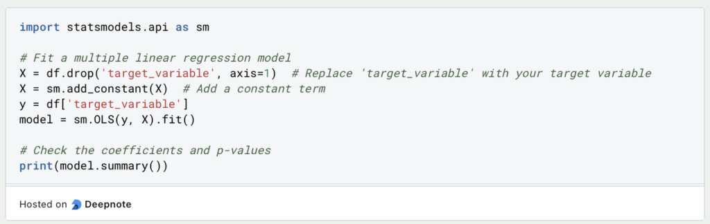 Multicollinearity