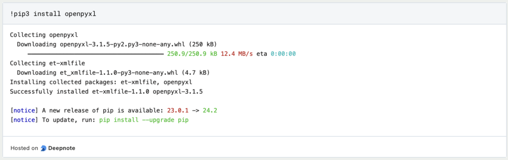 Python Excel