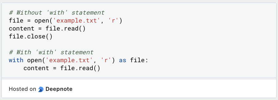 Python File Handling