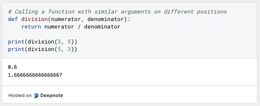 Python Funktionen / Python Functions