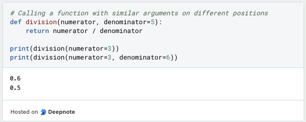 Python Funktionen / Python Functions