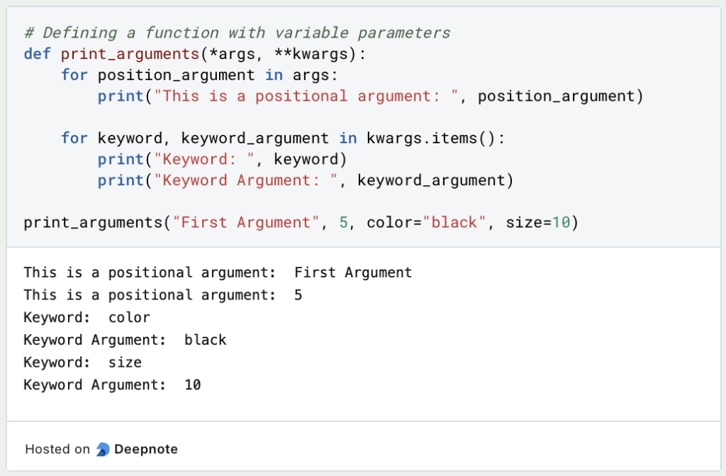 Python Funktionen / Python Functions