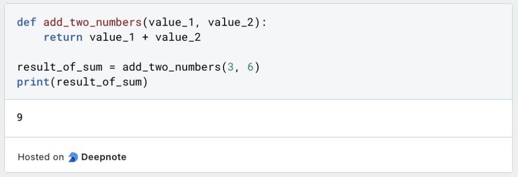 Python Funktionen / Python Functions