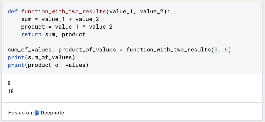 Python Funktionen / Python Functions