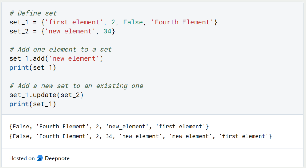 Python Sets Easily Explained Data Basecamp